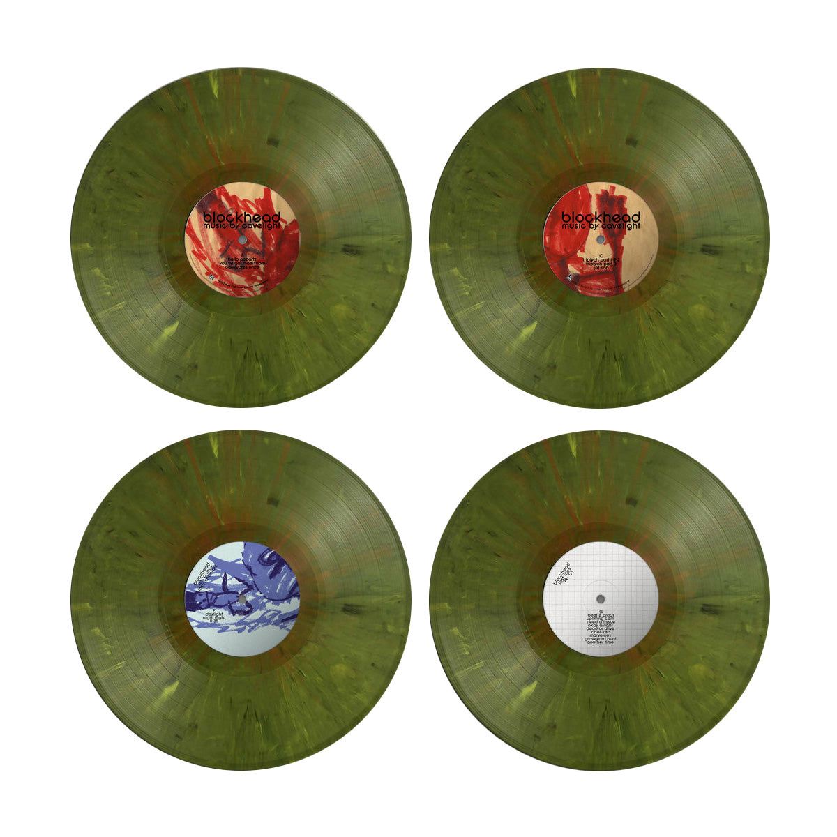 Music By Cavelight (20th Anniversary Reissue) (4xLP - Marbled Green)