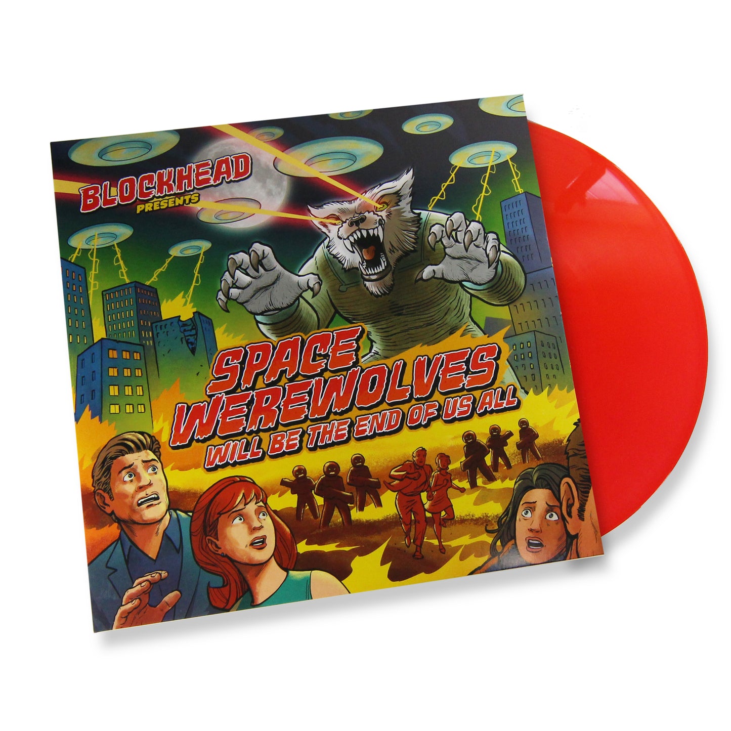 Space Werewolves Will Be The End Of Us All (2xLP - Translucent Red)